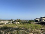 Ag. Paraskevi bei Rethymno Kreta, Ag. Paraskevi: Grundstück mit wunderschönem Meerblick zu verkaufen Grundstück kaufen